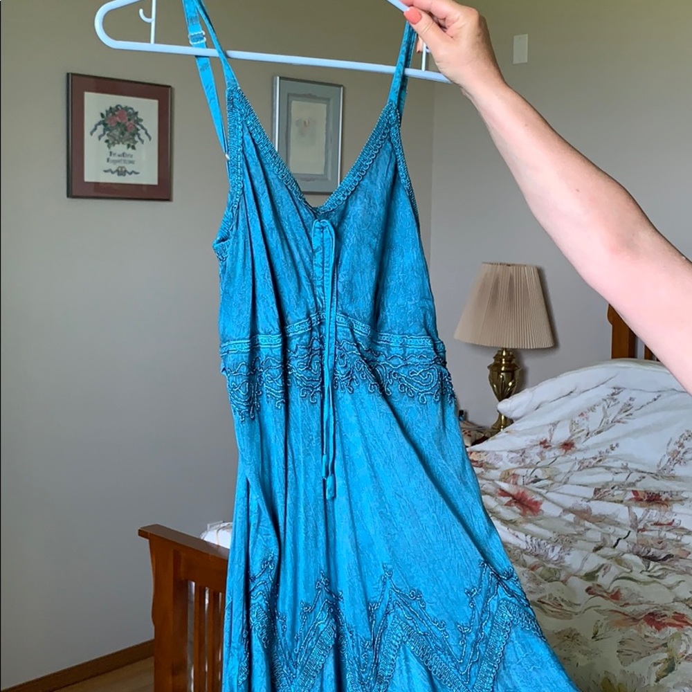 Floor length dress